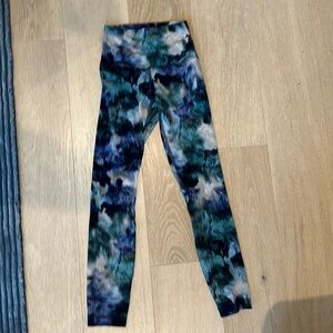 Lululemon align 25" meteor wash print multi size 2 leggings